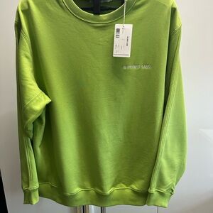 Helmut Lang Vibrant Green Sweatshirt